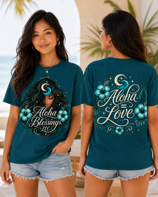 ALOHA BLESSINGS ALOHA EQUALS LOVE