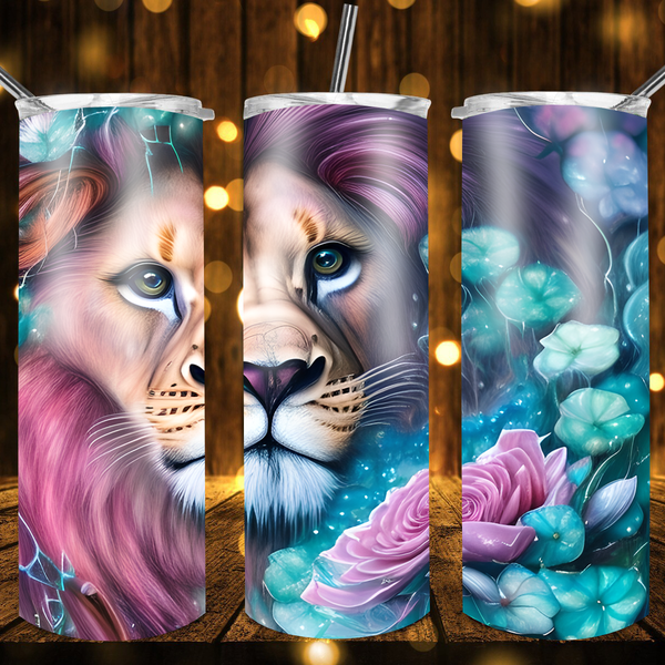 Beautiful Lion Drink Tumbler