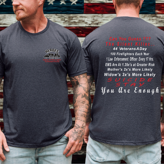CAN YOU IDENTIFY THE SILENT KILLER HEROES IN THE SKY™ T-SHIRT