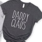 Daddy Claus Family Christmas Pajamas - Unisex T-shirt.