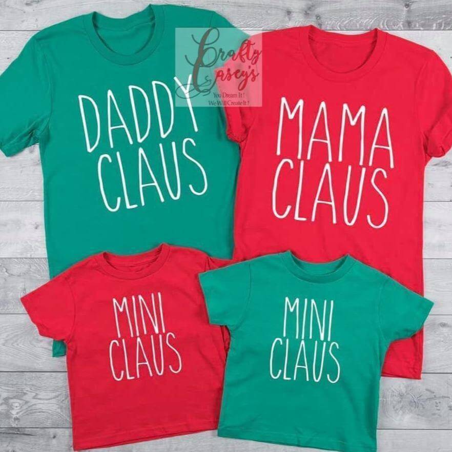 Daddy Claus Family Christmas Pajamas - Unisex T-shirt.
