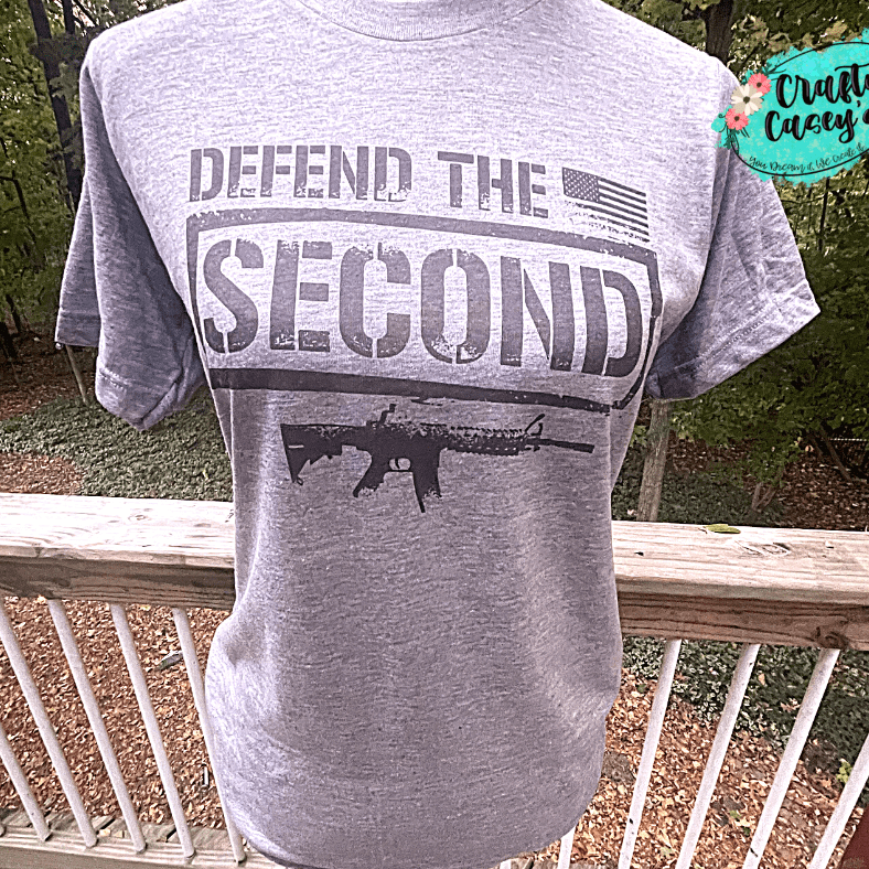 Defend The 2nd Amendment American Patriotic- Tee