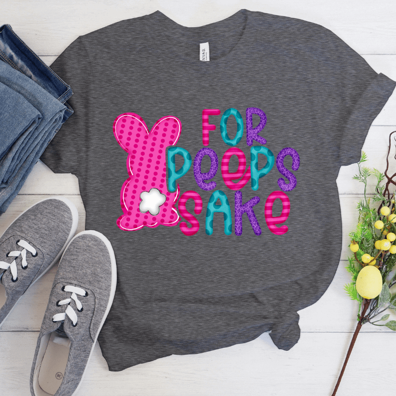 For Peeps Sake's Hot Pink Easter Sublimation Transfers