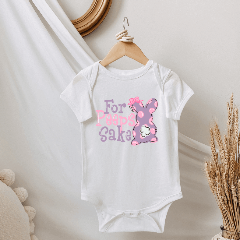 For Peeps Sake's Pastel Easter Bunny Sublimation Transfers