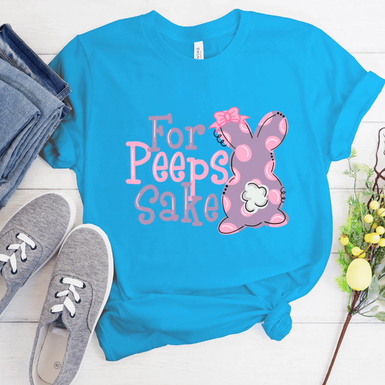 For Peeps Sake's Pastel Easter Bunny Sublimation Transfers