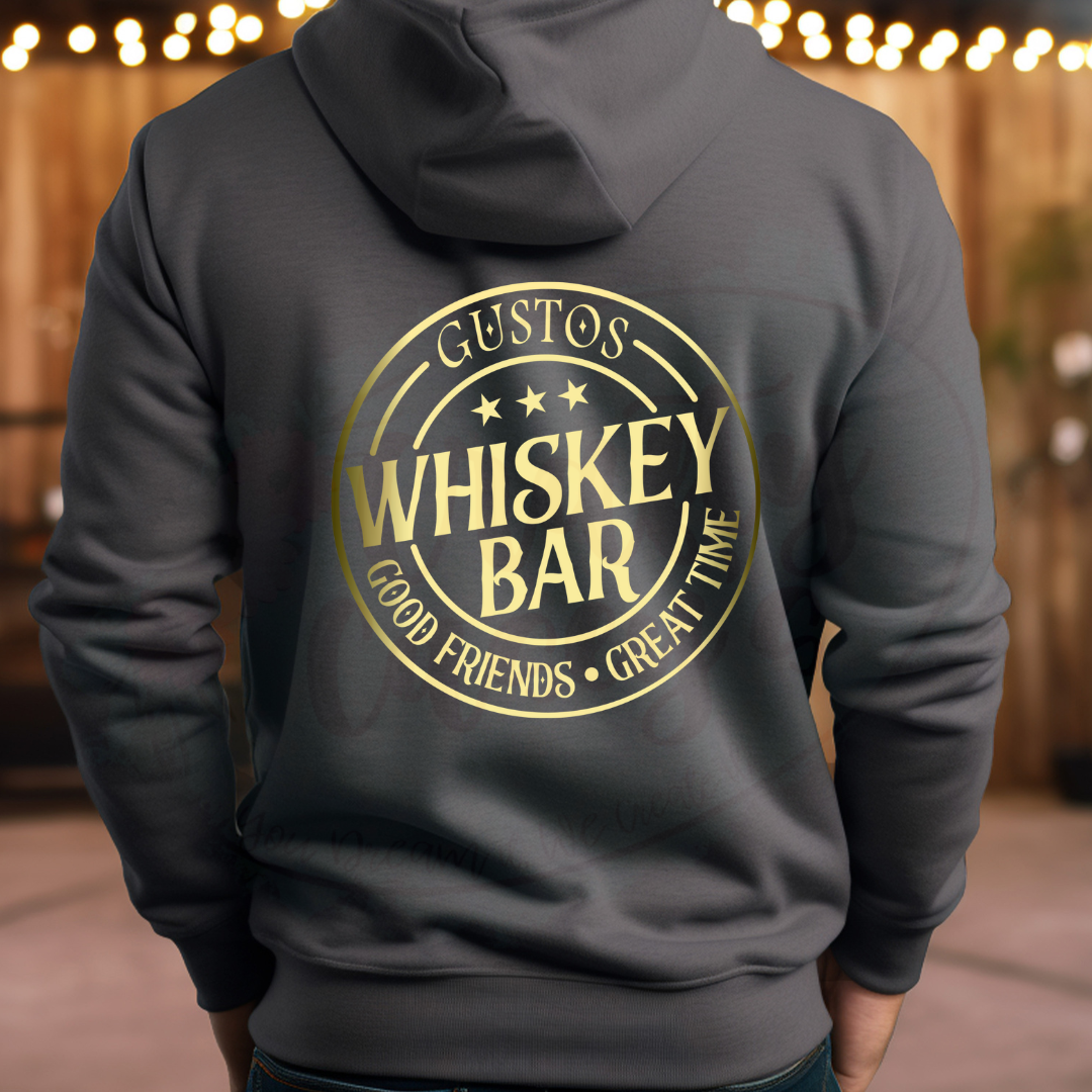 Gustos Whiskey Bar Great Friends & Great Time Tee's