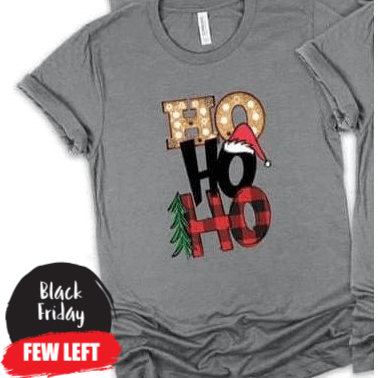 HO HO SANTA HAT Christmas Unisex T-shirt