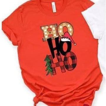 HO HO SANTA HAT Christmas Unisex T-shirt