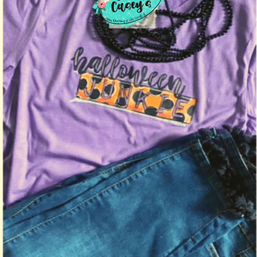 Halloween Junkie Adult Unisex Bella+Canvas T-shirts Crafty Casey's