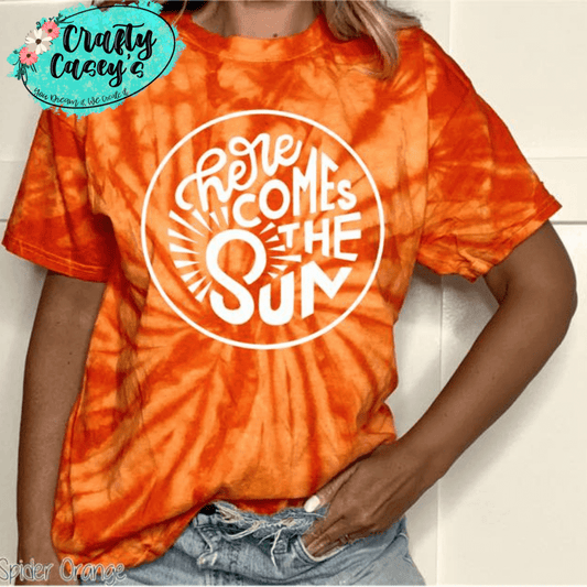 Here Comes The Sun Retro- Vintage -Summer Tee
