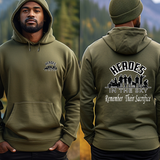 Heroes In The Sky Remember Their Sacrifice Hoodies