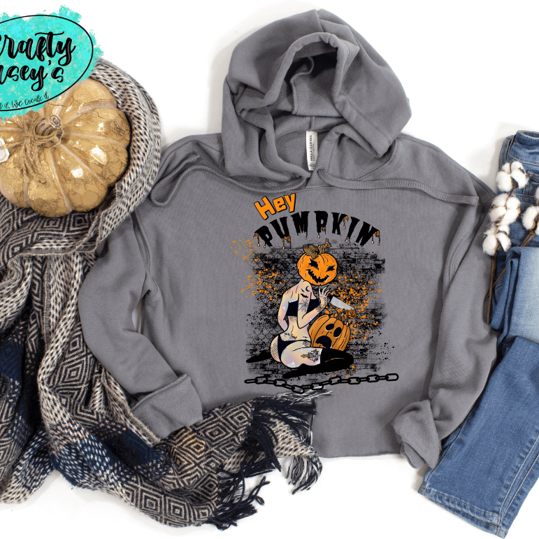 Hey Pumpkin Funny Halloween -T-shirts Crafty Casey's