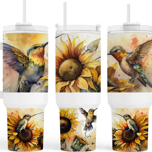 Humingbirds 40 oz. Tumbler