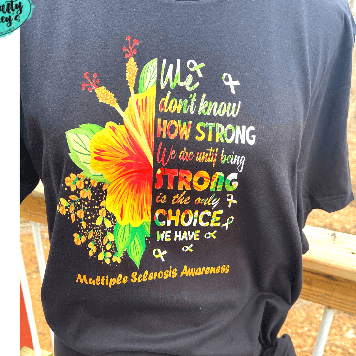 M. S. We Don't Know How Strong We Are Until Being Strong Is The Only Choice We Have