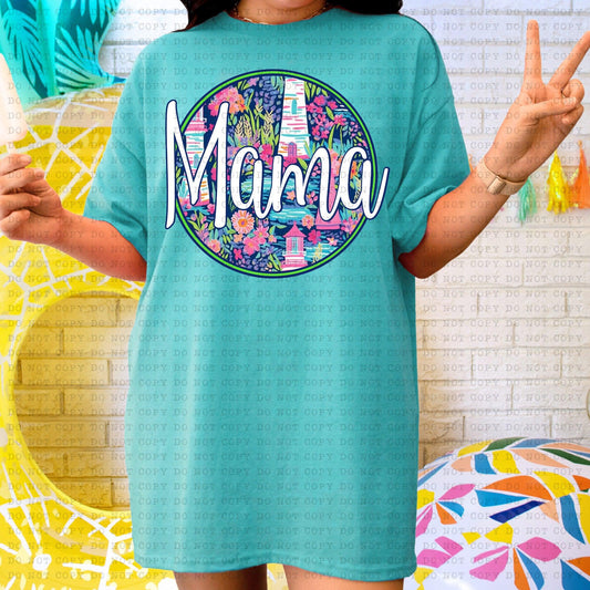 Mama, Gigi, Mini, Mimi Lighthouse Tee