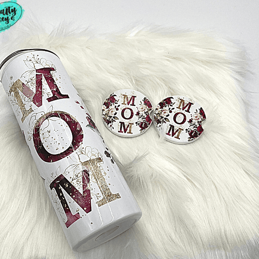 Mom Roses Valentine Drink Tumbler