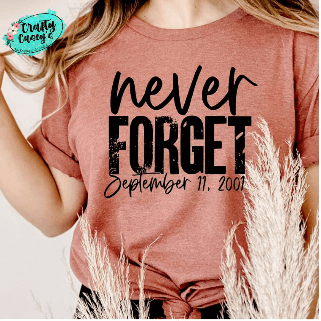 Never Forget September 11, 2001- Patriotic-Unisex T-shirt
