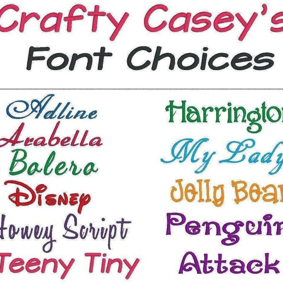 Crafty Casey's Christmas Santa Sacks North Pole Express Special Checked-Sack-Personalized-Embroidered-Gift Wrapping