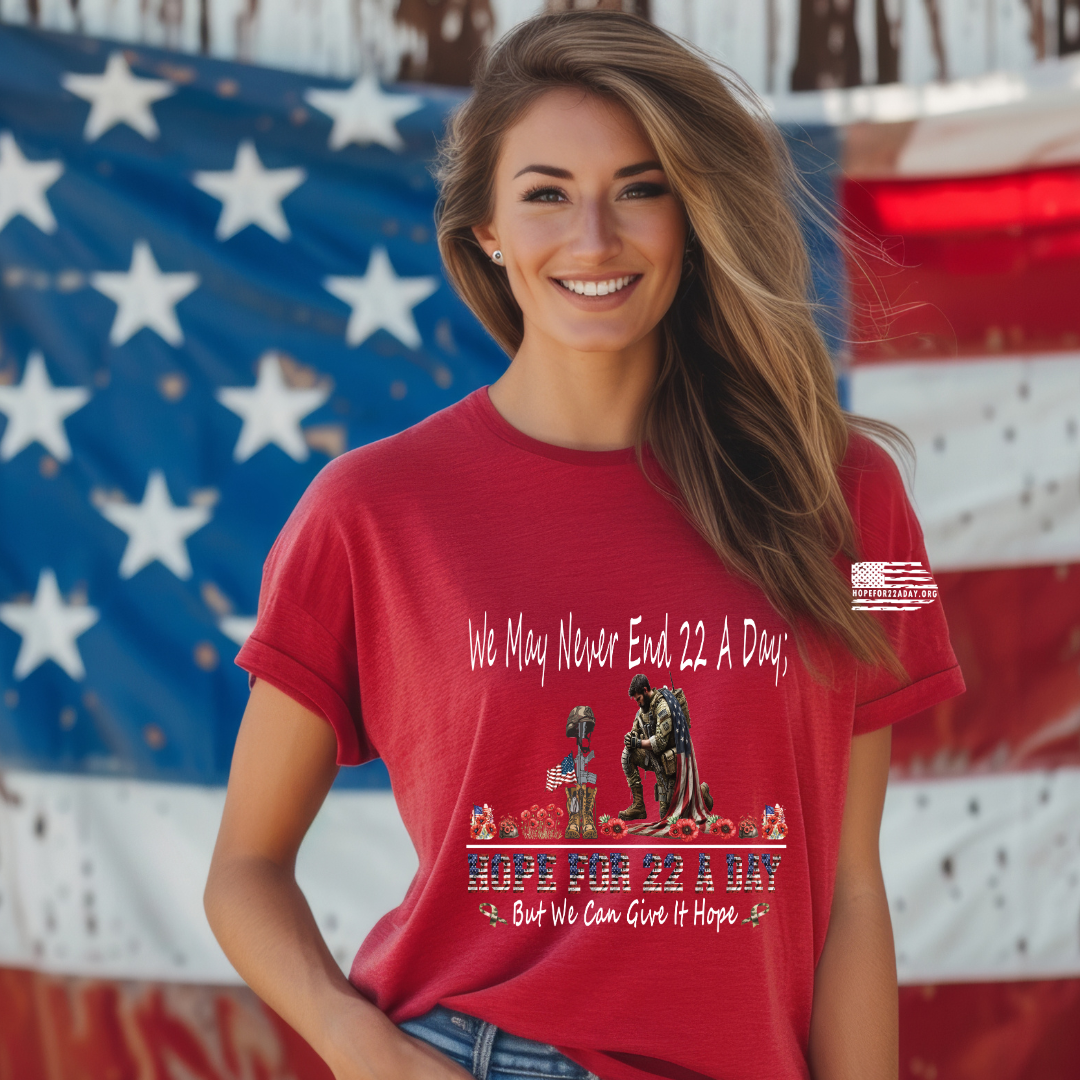 Official- Hope For 22 A Day Tee -Unisex