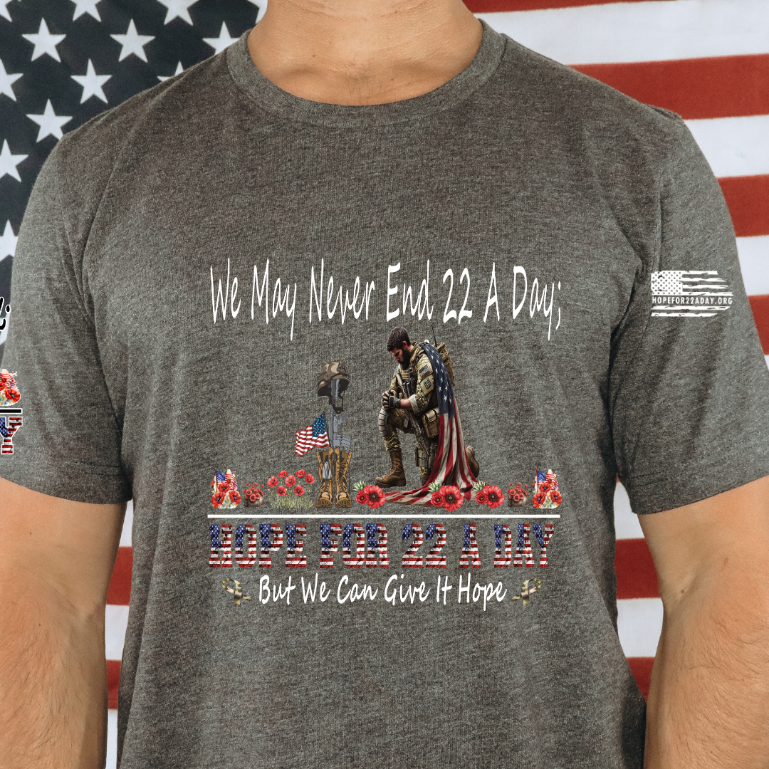 Official- Hope For 22 A Day Tee -Unisex