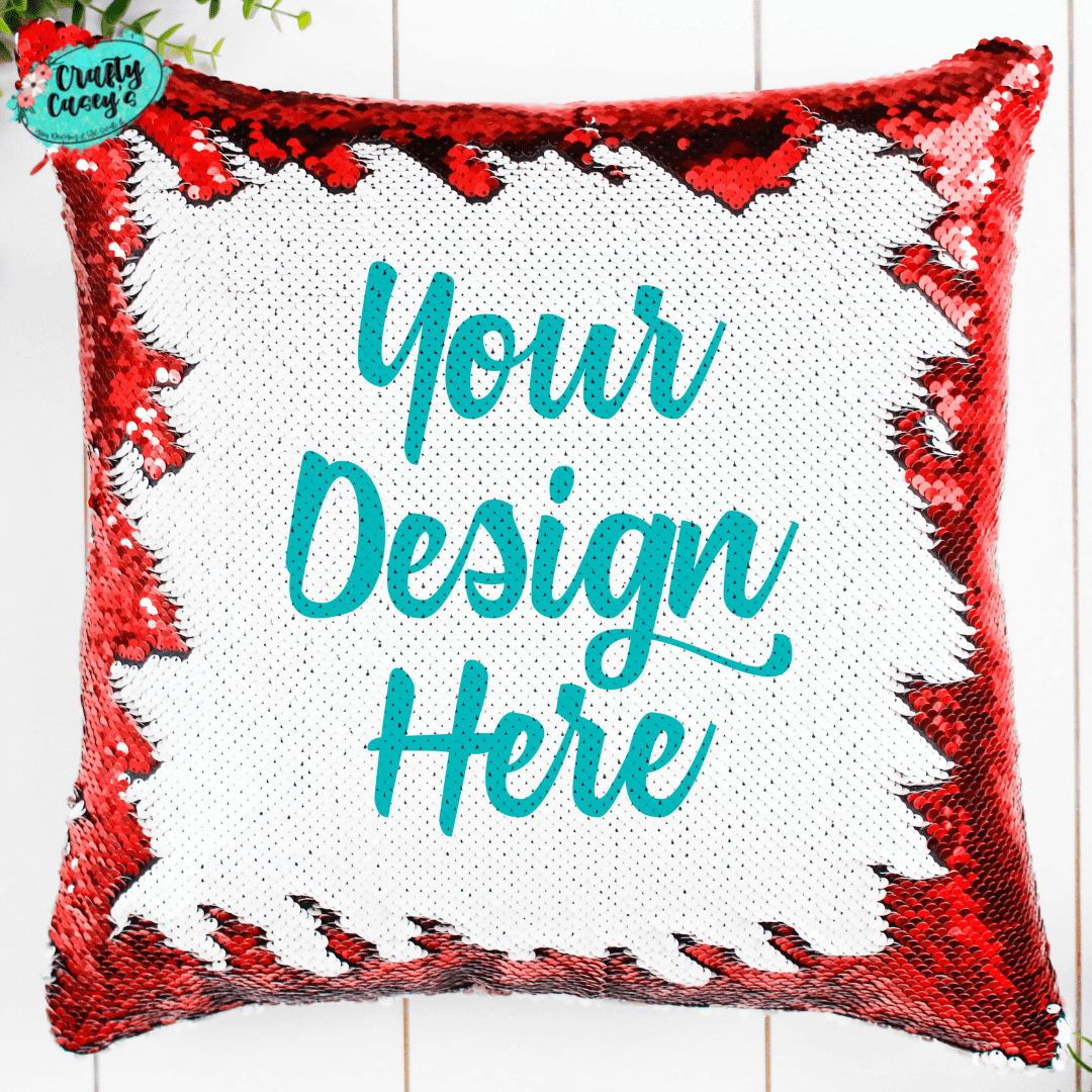 Red Personalized Pillow, Personalized Pillows
