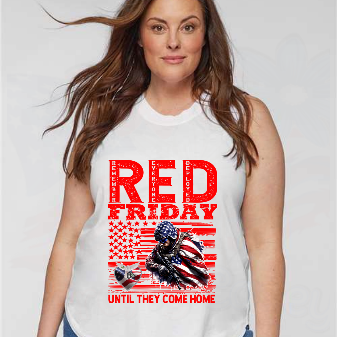 Red Friday- Hope For 22 A Day Tank Tops LAT Apparel Plus Size