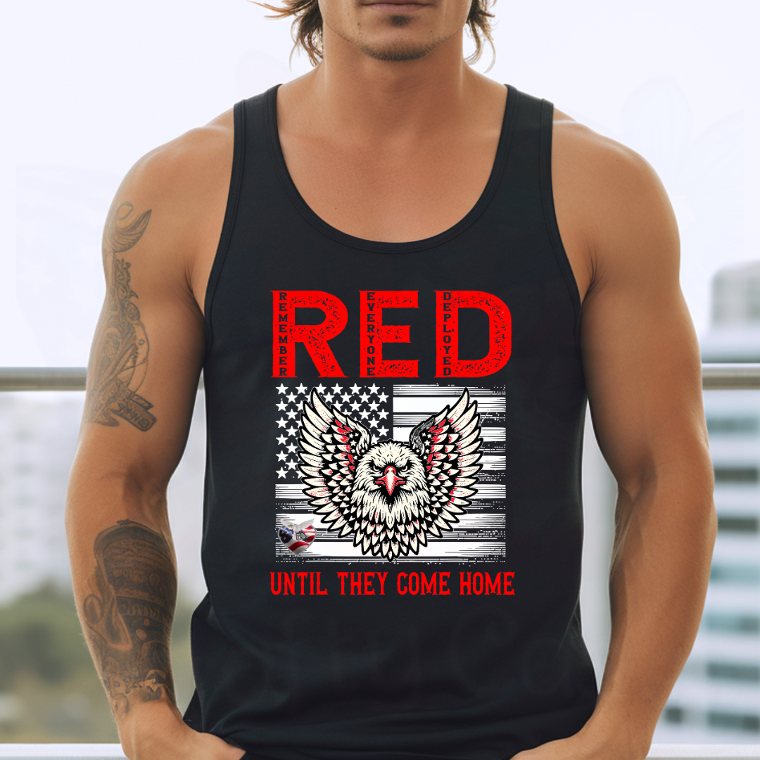 Red Friday Hope For 22 A Day Tank Tops-Unisex