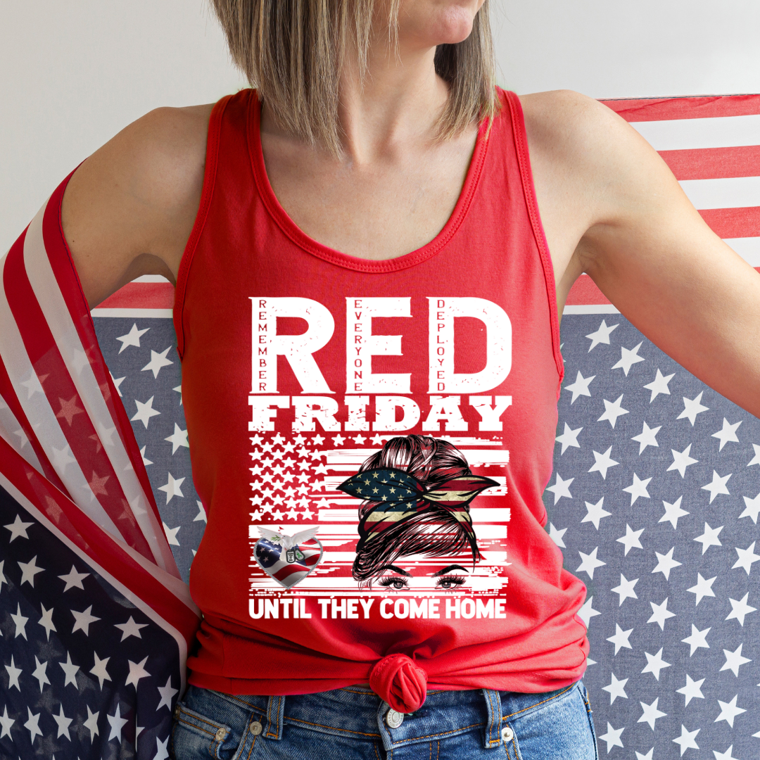 Red Friday Pink Up Girl - Hope For 22 A Day Tank Top