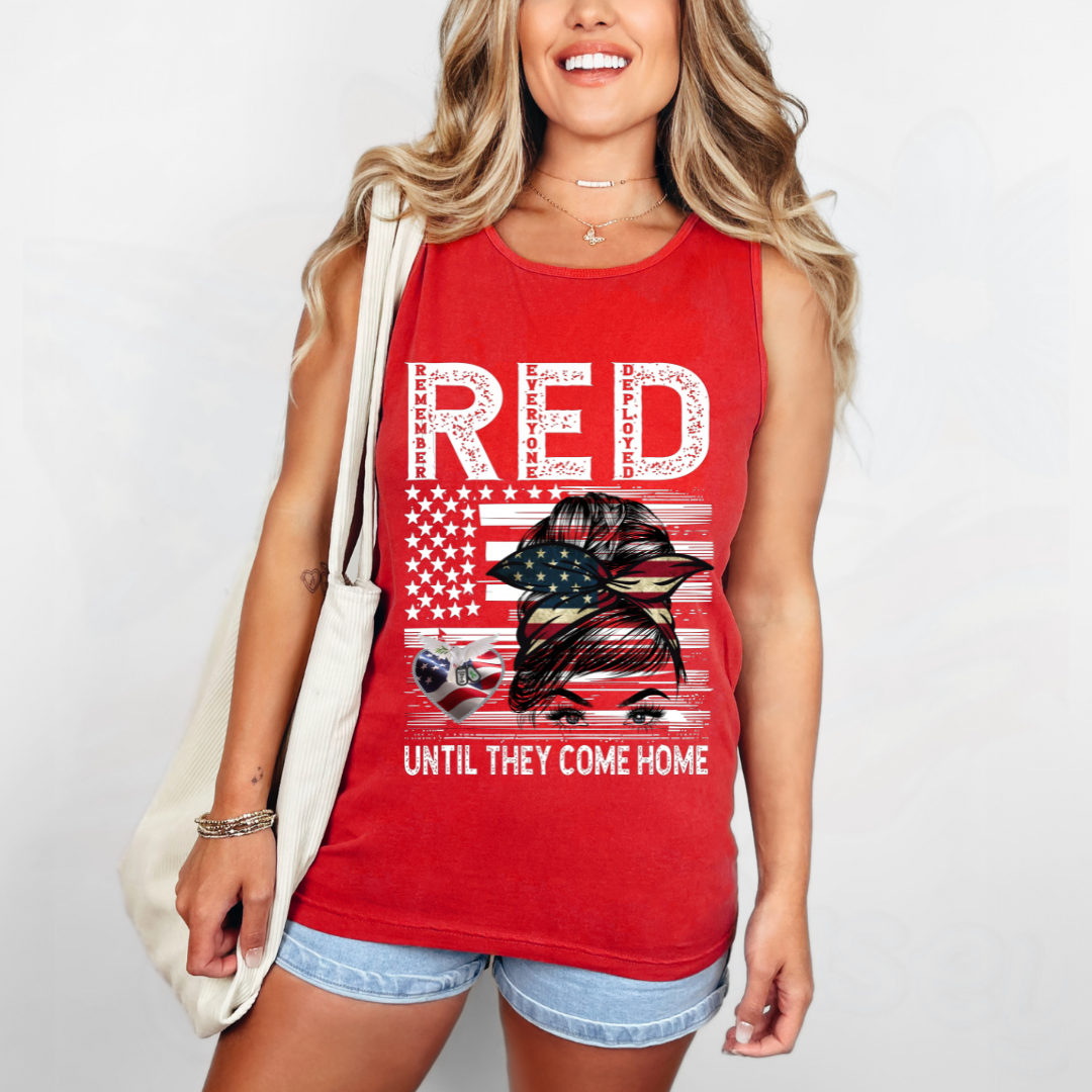Red Friday Pink Up Girl - Hope For 22 A Day Tank Top