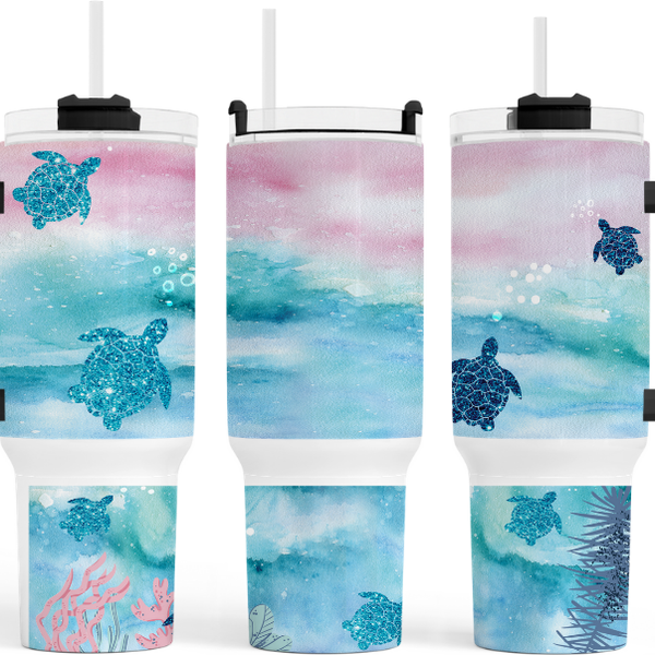 Sea Turtles 40 oz. Tumbler