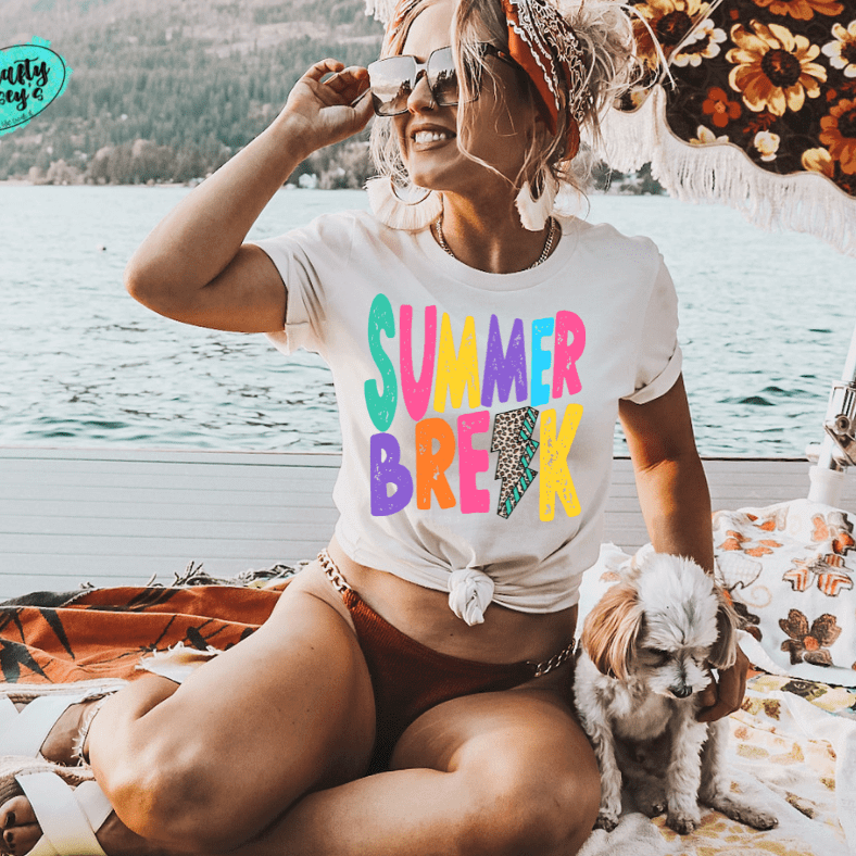 Summer Break Retro-Tee