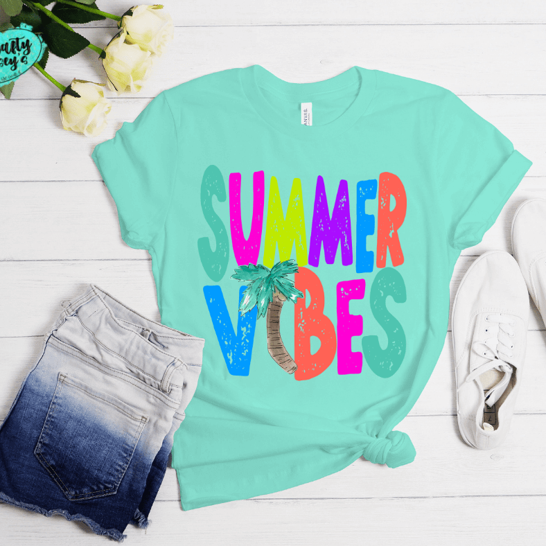 Summer Vibes Retro-Tee