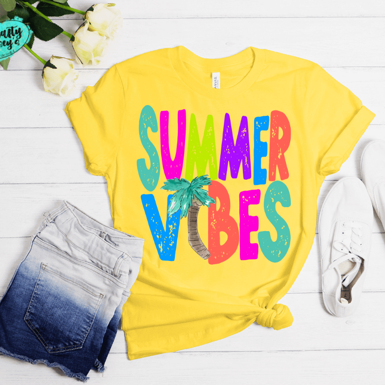 Summer Vibes Retro-Tee