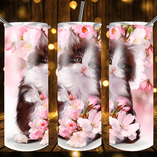 Sweet Kitty Cat Tumbler