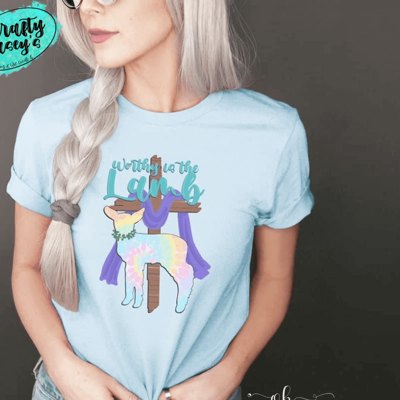 Worthy Is The Lamb Cross Adult & Youth Easter Tee