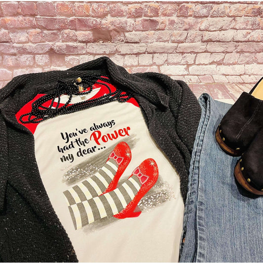 You've Always Had The Power My Dear! - Unisex Raglan