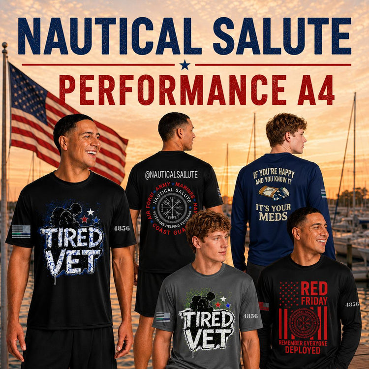 NAUTICAL SALUTE Performance Shirts