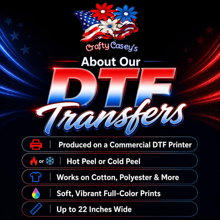 Direct To Film Transfers- Gang Sheets and more 