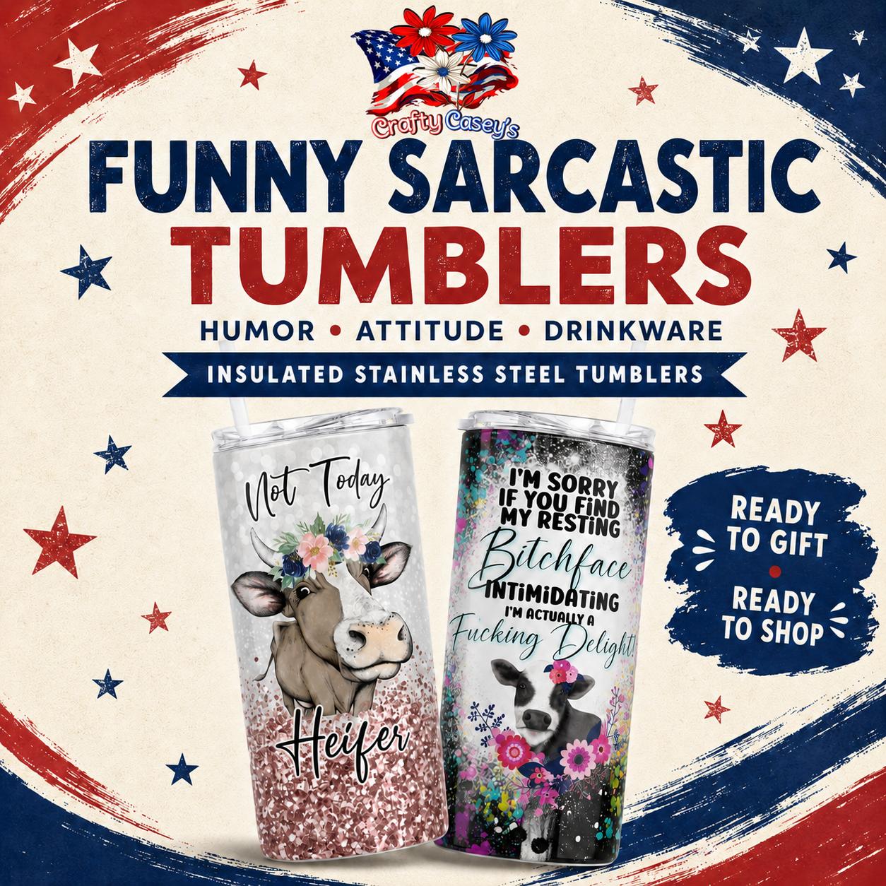 ADULT FUNNY TUMBLERS