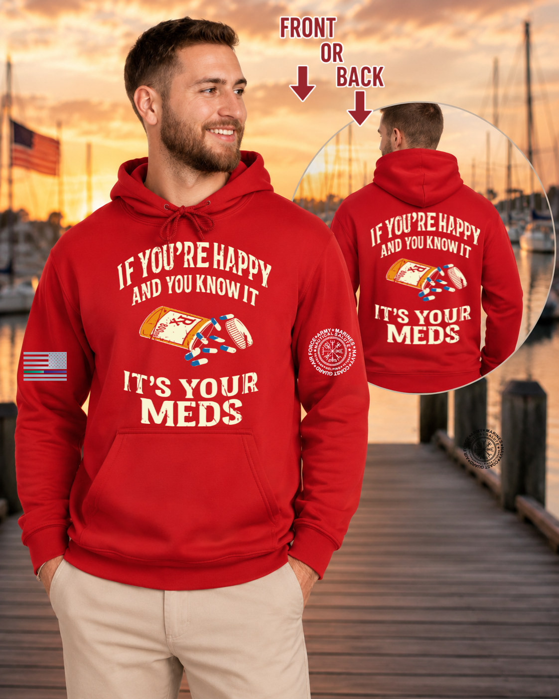 IF YOU'RE HAPPY AND YOU KNOW IT -IT'S YOUR MEDS 