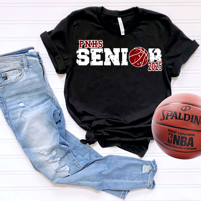 2025 PNHS Basketball Senior Night Shirts