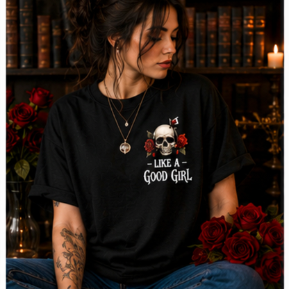 Spread Those Pages Like A Good Girl Shirt | Dark Romance Reader Shirt | BookTok Apparel | Reader Gift | Book Lover Tee |