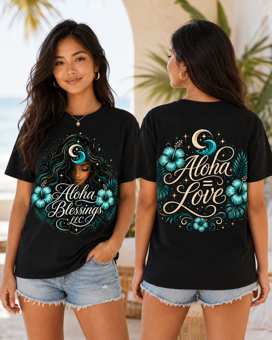ALOHA BLESSINGS ALOHA EQUALS LOVE