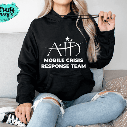 AID Mobile Crisis Center T-shirt, Long-sleeved, 3/4 Sleeve, Sweatshirt, Hoodie