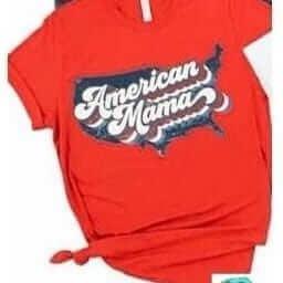 American Mama Vintage U.S -T-shirts
