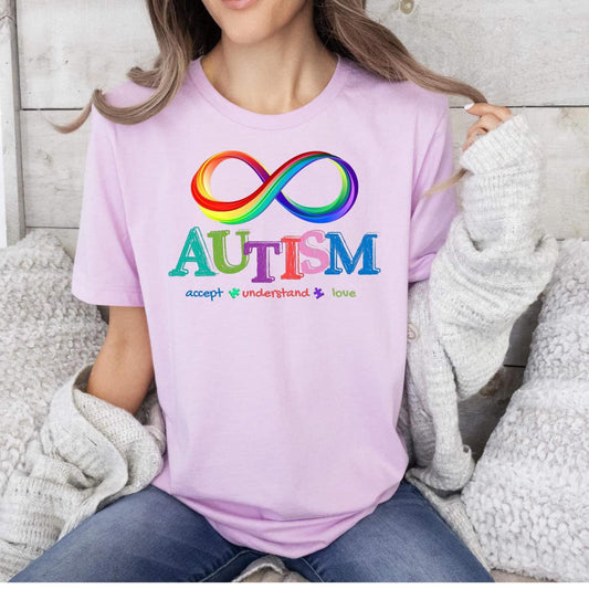 Autism Accept Understand & Love T-shirts