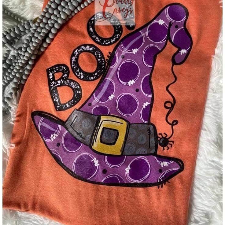 BOO WITCH Halloween- Graphic Adult Unisex T-shirts Crafty Casey's