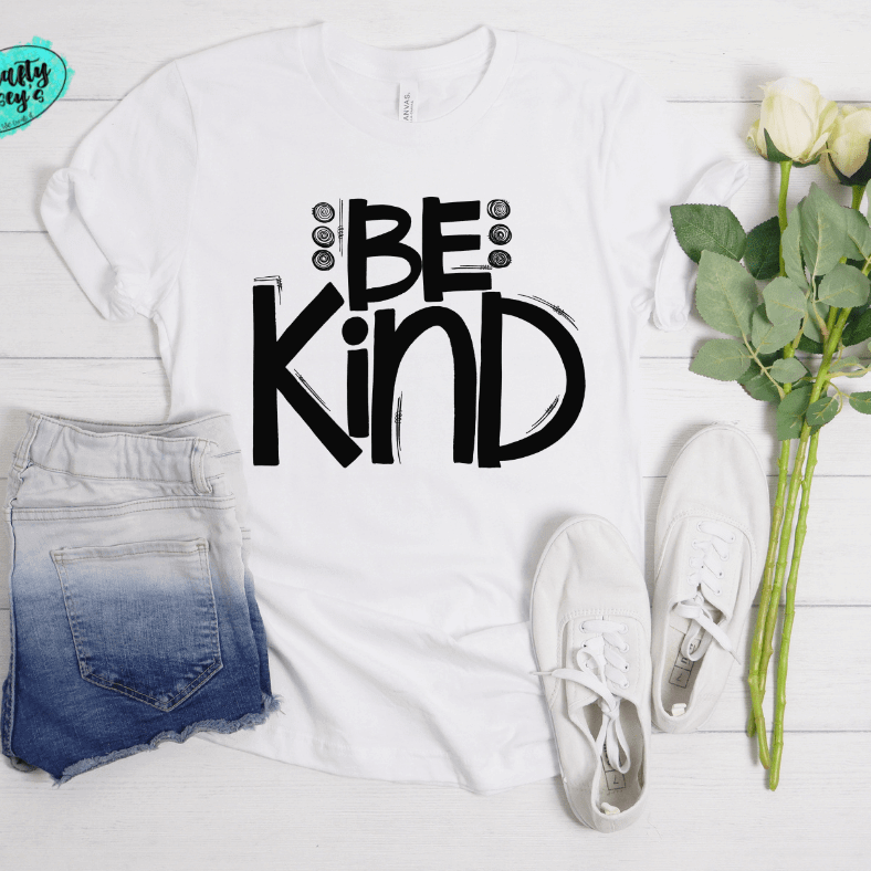 Be Kind- Inspirational-Woman's Unisex Graphic T-shirt Crafty Casey's