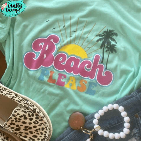 Beach Please-Retro- Unisex T-shirts