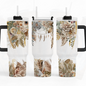 Bo Bo Ho Feathers 40 oz. Tumbler